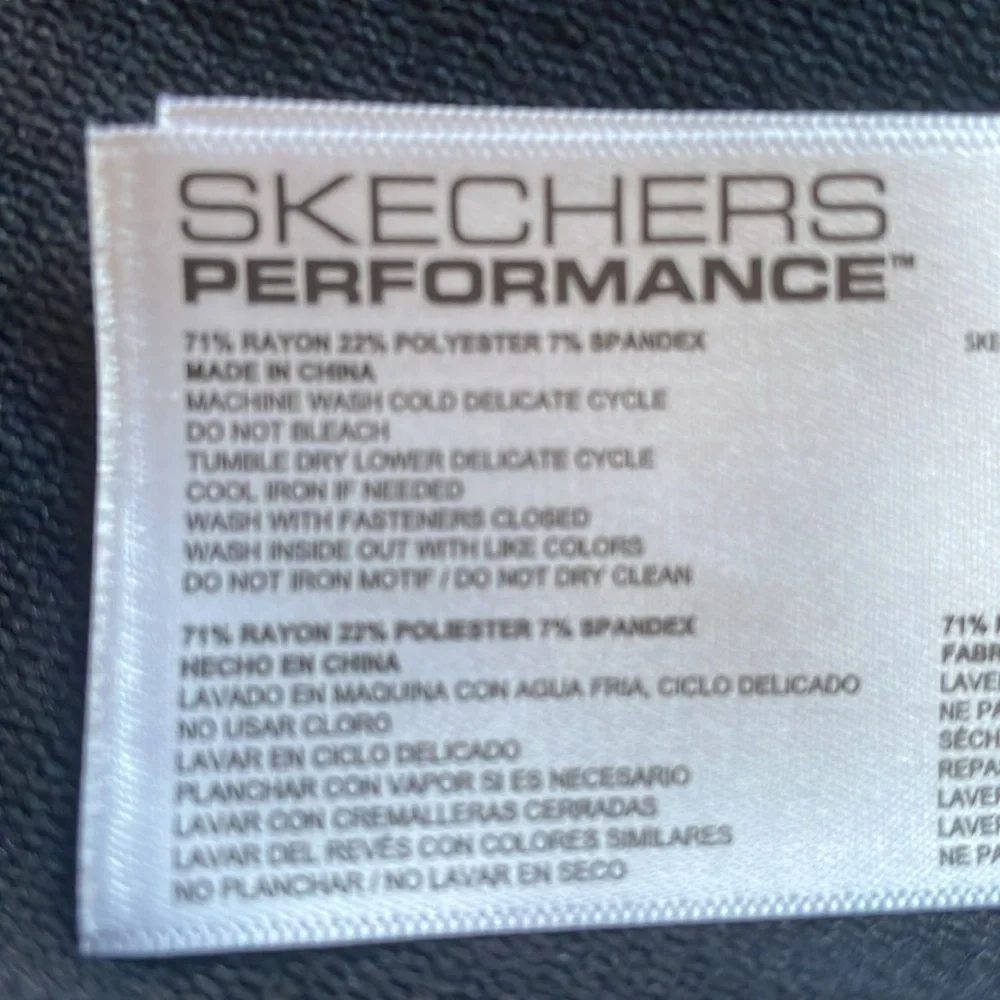 Skechers Performance Day Off Sleeveless Black Dress, Size Medium - Picture 11 of 11